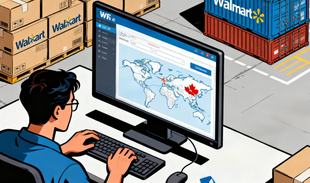 Featured image for “How Walmart Sellers Manage Shipments from China to Canada Walmart Warehouse (WFS) ”