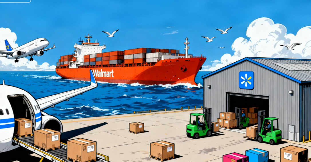 Featured image for “How Walmart Sellers Manage Shipments from China to Brazil Walmart Warehouse (WFS) ”