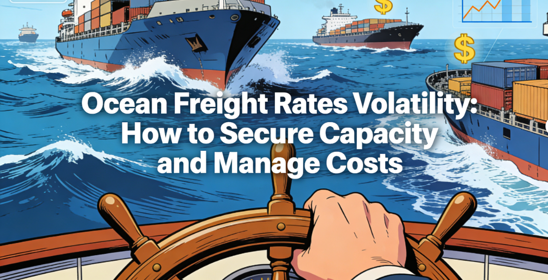 Featured image for “Ocean Freight Rates Volatility: How to Secure Capacity and Manage Costs”