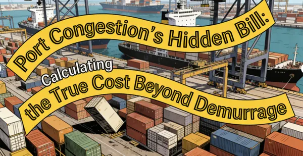 Featured image for “Port Congestion’s Hidden Bill: Calculating the True Cost Beyond Demurrage”