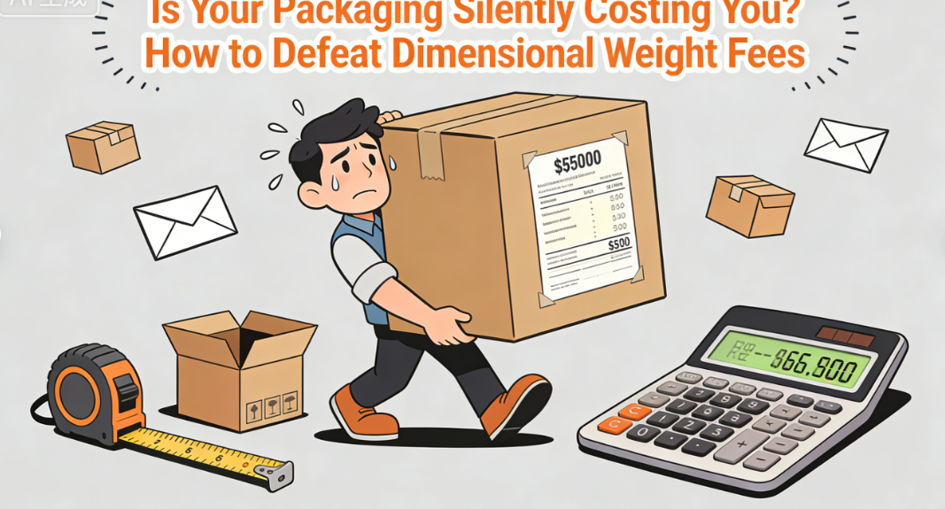 Featured image for “Is Your Packaging Silently Costing You? How to Defeat Dimensional Weight Fees  ”