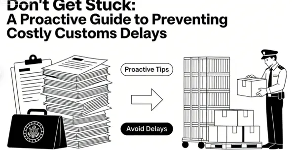 Featured image for “Don’t Get Stuck: A Proactive Guide to Preventing Costly Customs Delays  ”