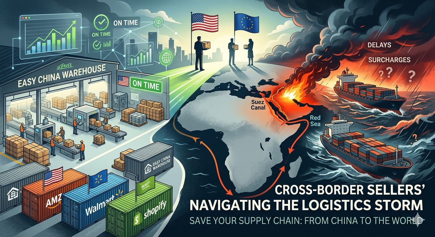 Featured image for “Middle East Conflict Ignites Global Supply Chain Crisis: How Cross-Border Sellers Can Weather the “Logistics Storm””