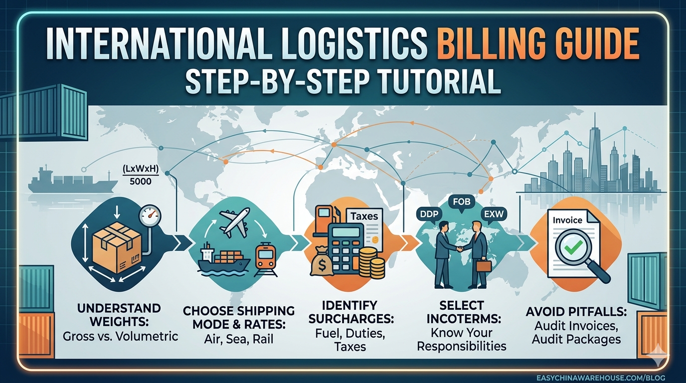 Featured image for “International Logistics Billing Guide: A Step-by-Step Tutorial to Accurately Calculate Shipping Costs and Avoid Pitfalls”