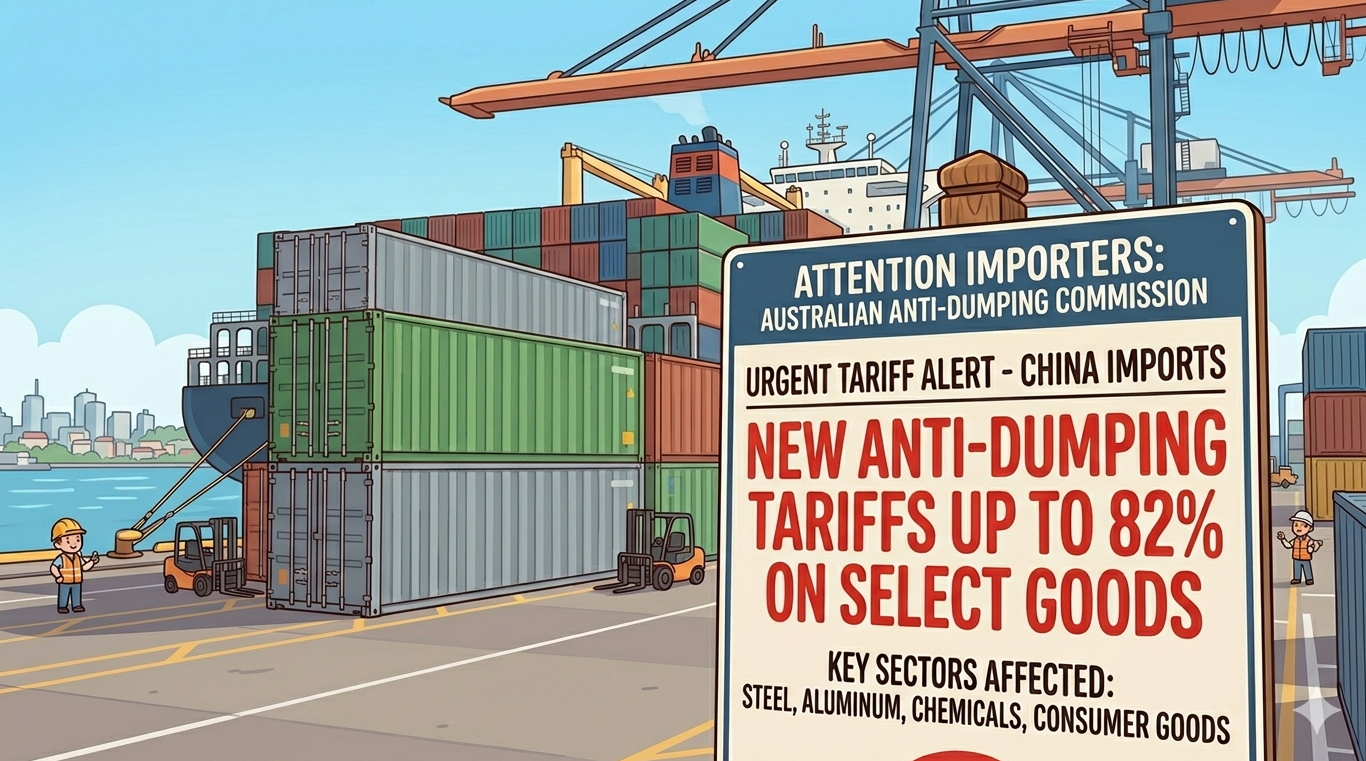 Featured image for “China Faces Up to 82% Anti-Dumping Tariffs in Australia: What E-commerce Sellers Need to Know”