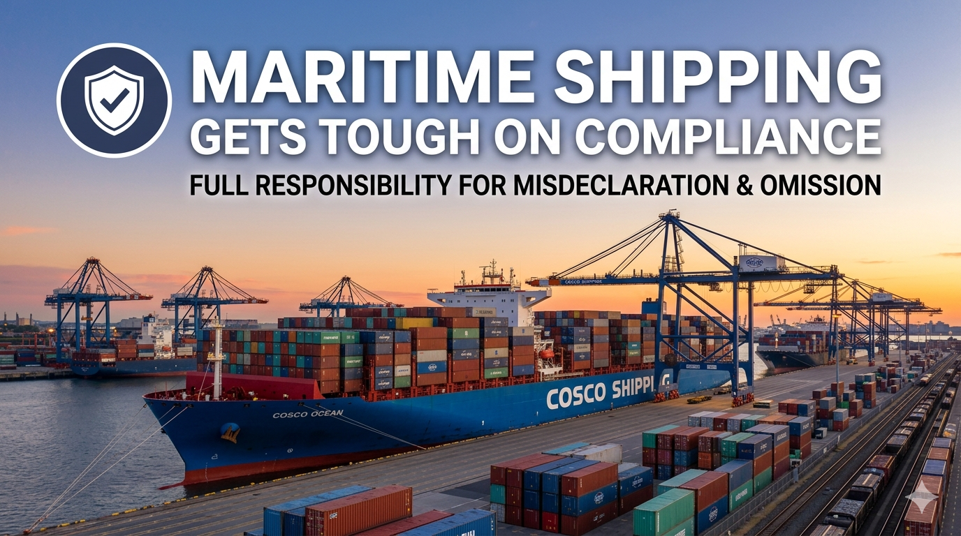 Featured image for “COSCO’s New High-Risk Cargo Notice: Shipper Bears Full Liability for Misdeclaration”