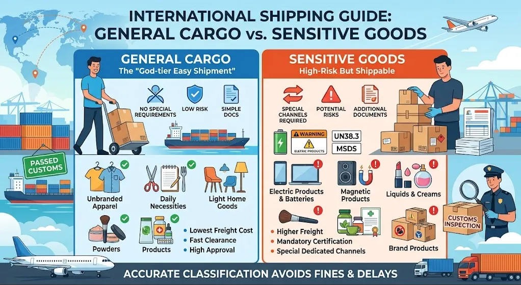 Featured image for “What Are General Cargo & Sensitive Goods on International Shipping?  ”