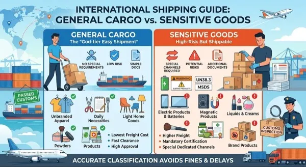 Featured image for “What Are General Cargo & Sensitive Goods on International Shipping?  ”